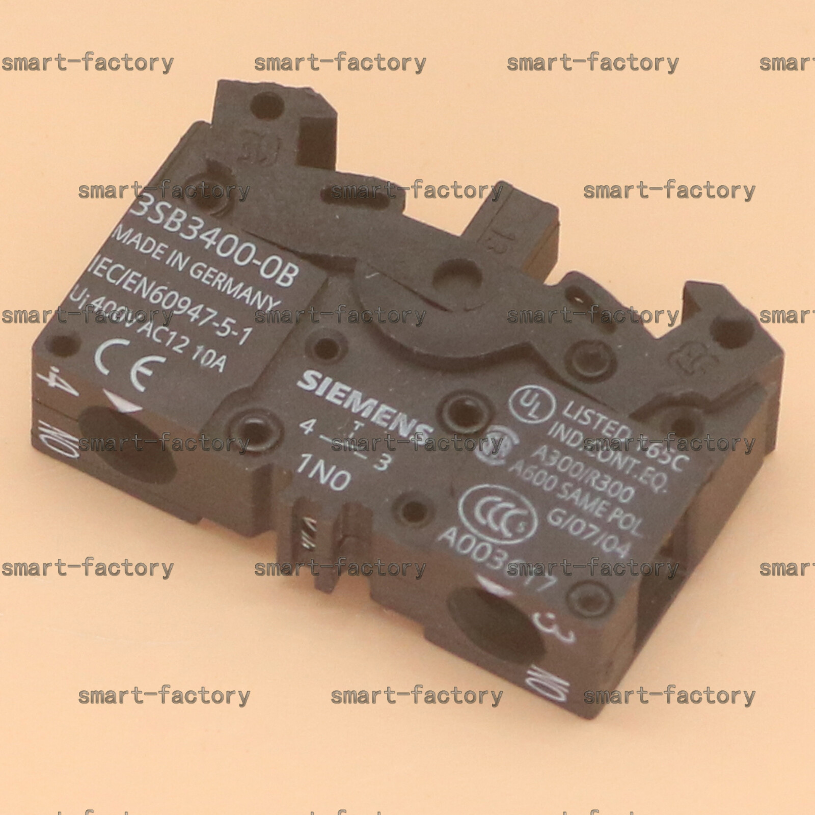 1PCS New Siemens pushbutton contact block 3SB3400-0B 3SB3400