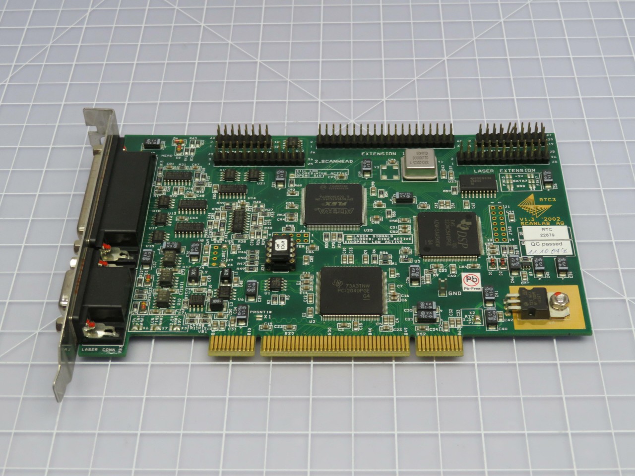 SCANLAB RTC 22879 LASER CONTROLLER V1.3 2002 T179181