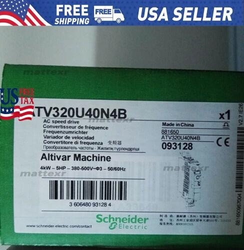 1PC New Schneider ATV320U40N4B 4Kw Inverter Fast Shipping