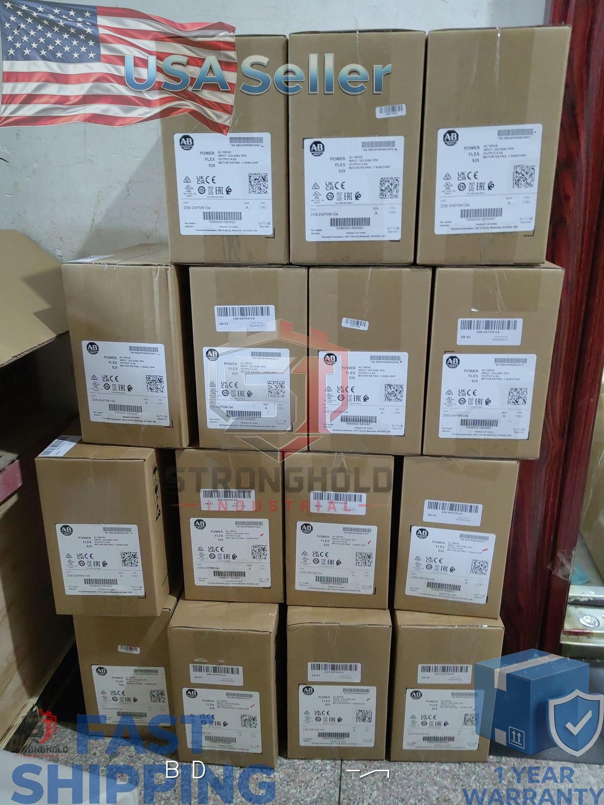1PC New in box 25B-D4P0N104 Allen-Bradley USA STOCK