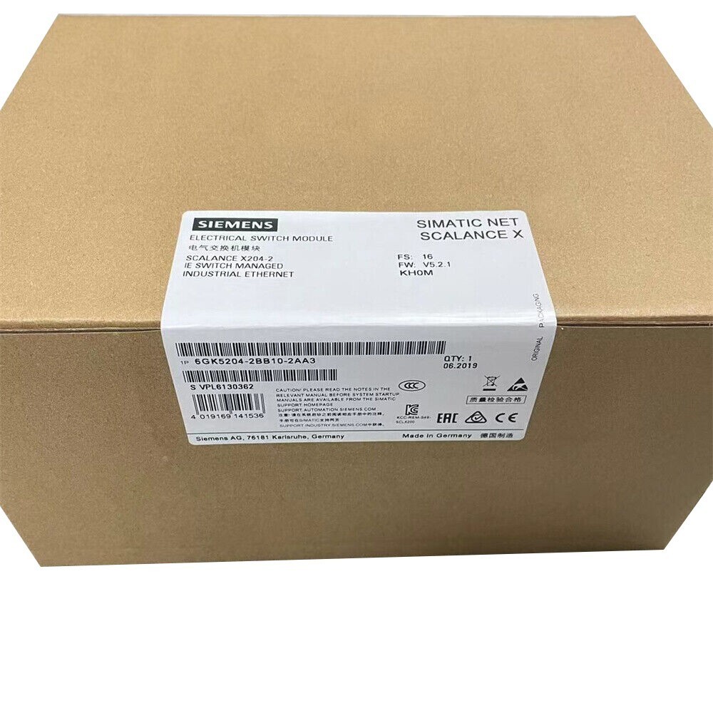 New Siemens 6GK5204-2BB10-2AA3 6GK5204-2BB10-2AA3 Fast Shipping