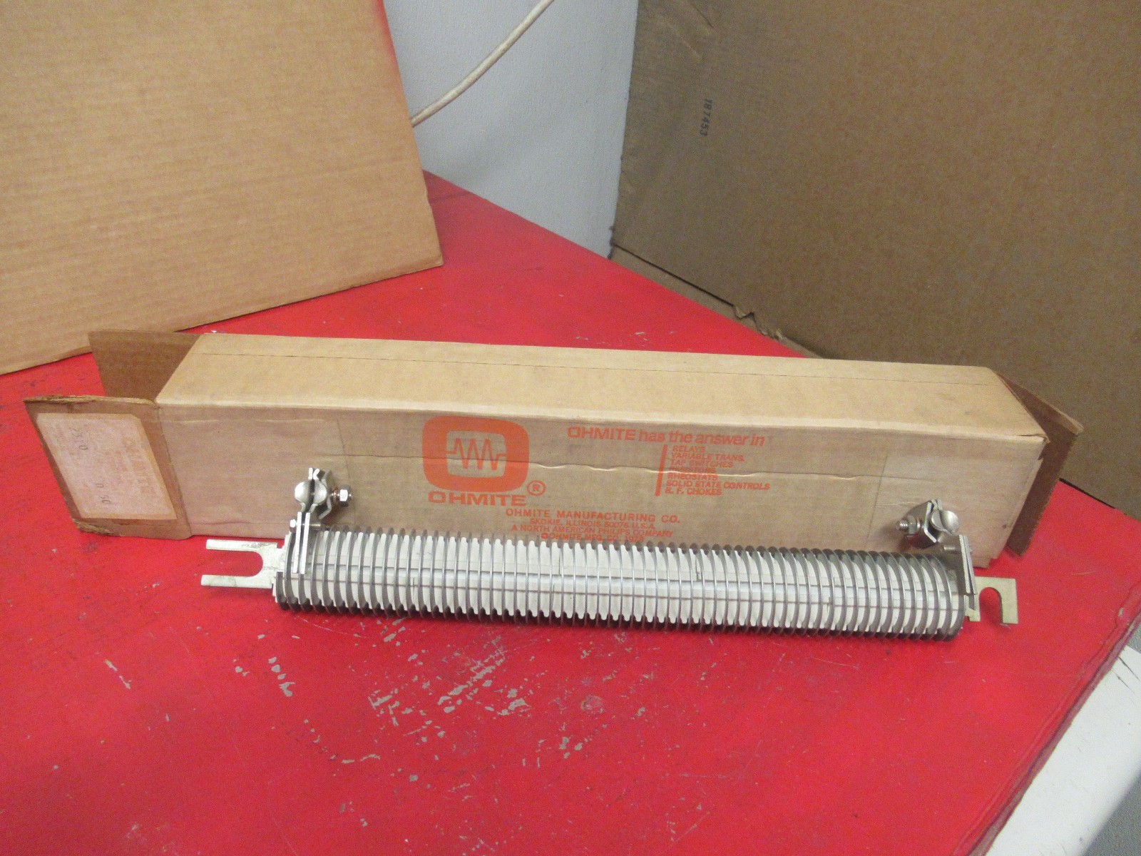 OHMITE POWR-RIB RESISTOR 2310 0.50Ω OHMS NEW IN BOX