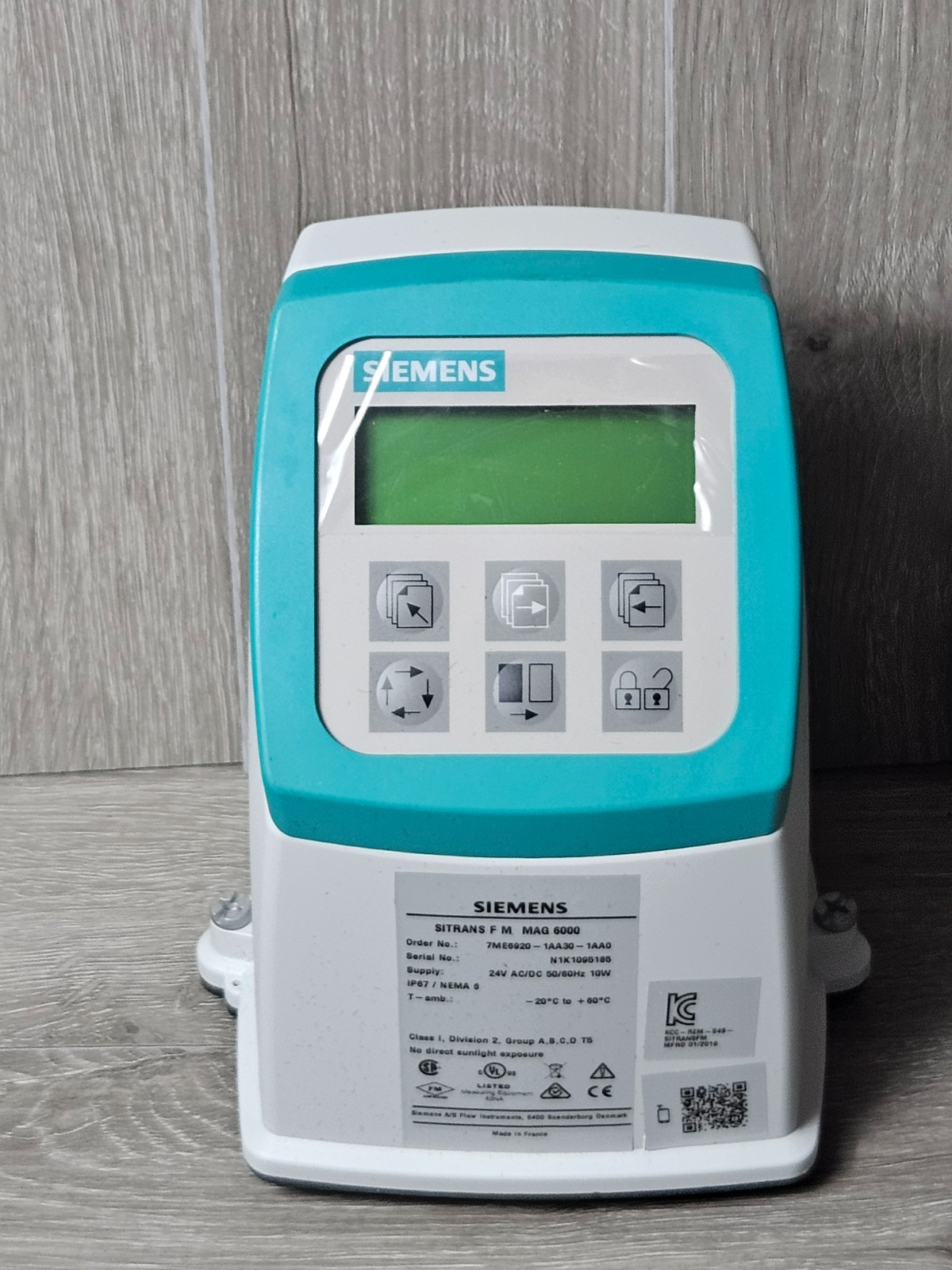 Siemens Sitrans f m mag 6000 – 7ME6920-1AA30-1AA0