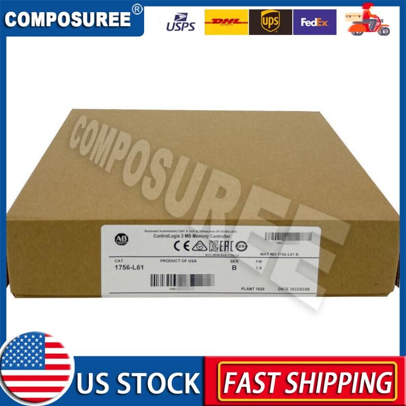New Factory Sealed AB 1756-L61 /B ControlLogix Logix5561 Processor 2MB