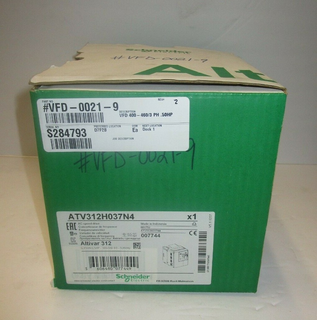 New SND inverter ATV312H037N4 0.5HP 0.37kW 380VAC/500VAC