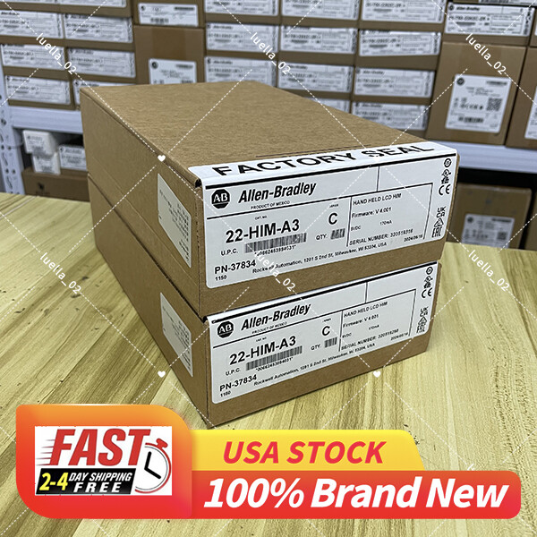 Allen Bradley 22-HIM-A3 Series C PowerFlex HIM Module New Sealed Free Shipping
