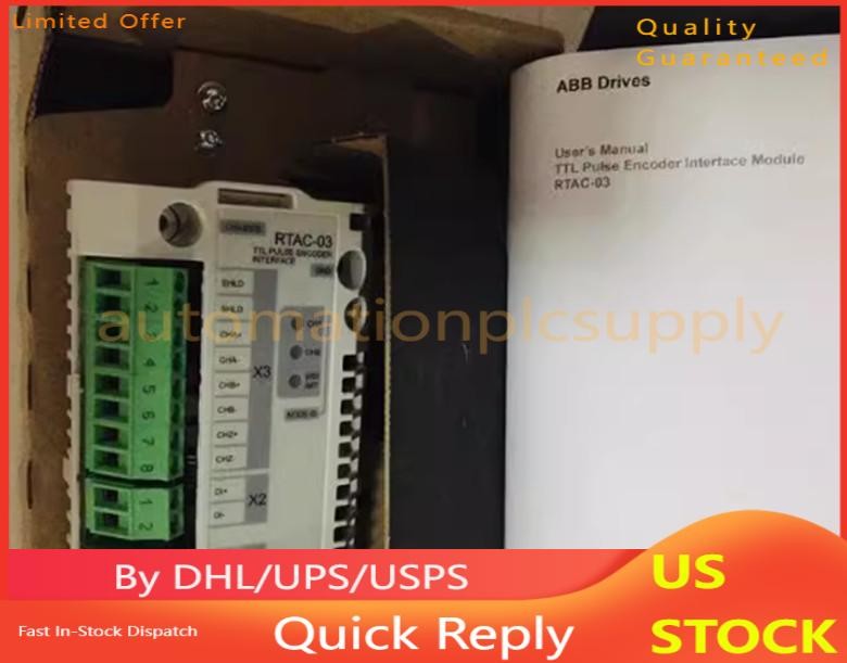 1pcs NEW RTAC-03 ABB frequency converter pulse encoder adapter