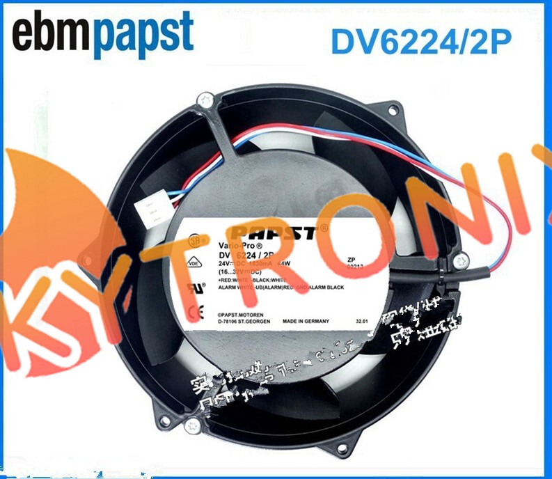 New Inverter fan DV6224/2P 24V 170*50mm 17cm Aluminum frame cooling fan 3 pin