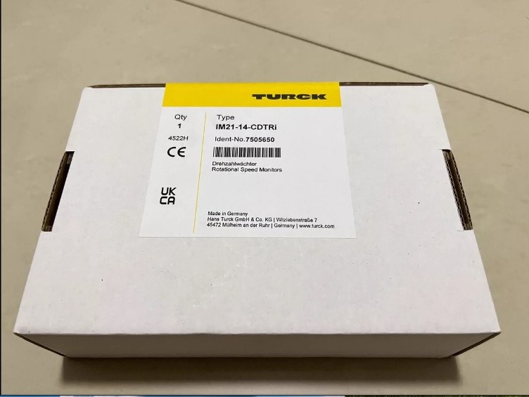 IM21-14-CDTRI New Turck IM2114CDTRi 7505650 Rotational Speed Monitors
