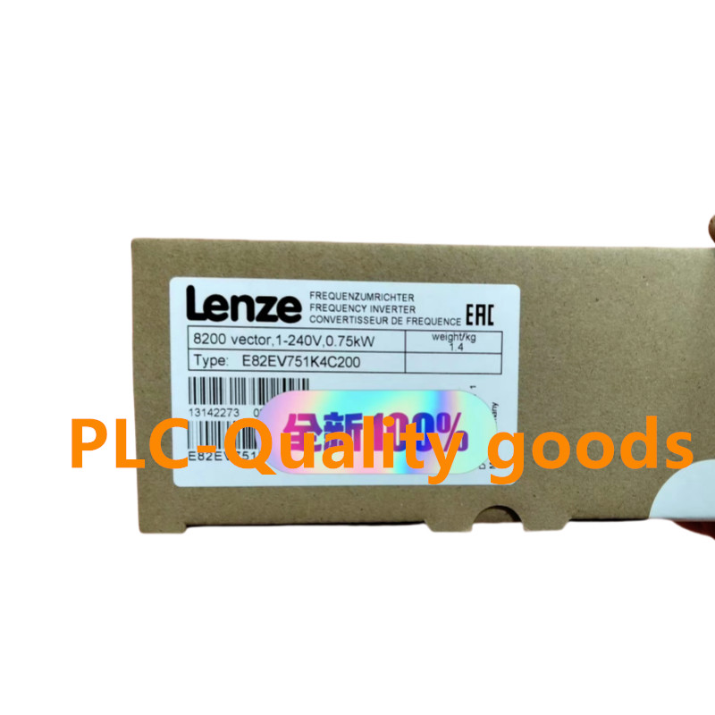 1PCS New E82EV751-4C200 Lenze E82EV751-4C200 3Ph 0.75KW 3-400V 2.4AMP free ship