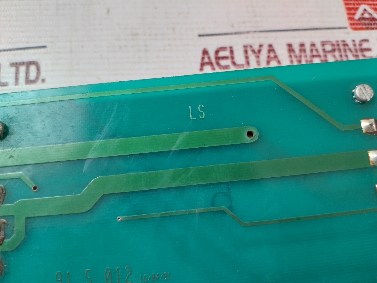Procon/ Pas Elektronik 91 S 012 Printed Circuit Board 18-36 Vdc