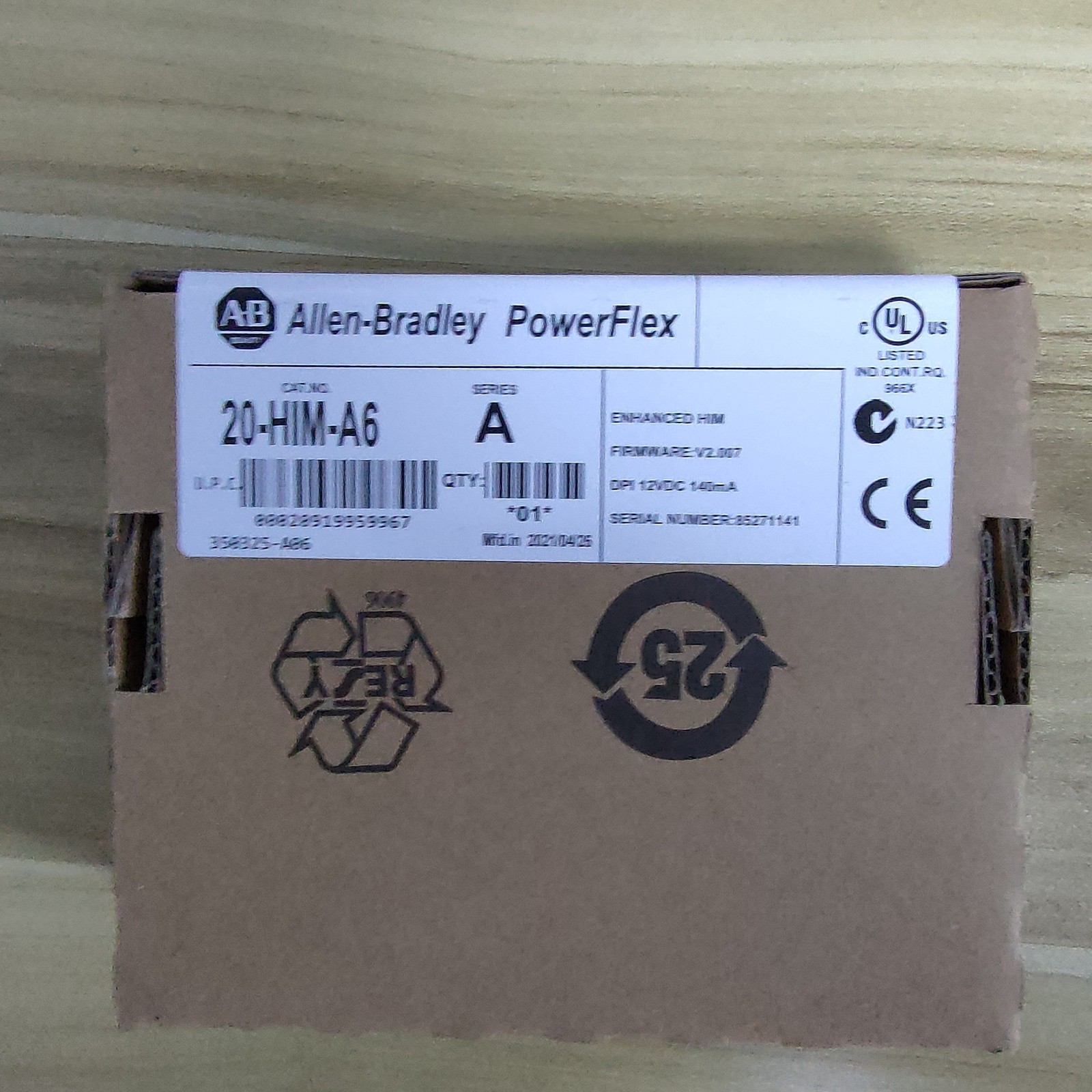 AB 20-HIM-A6 PoweFlex Enhanced HIM FW V2.007 12VFC New Sealed US Free Tax