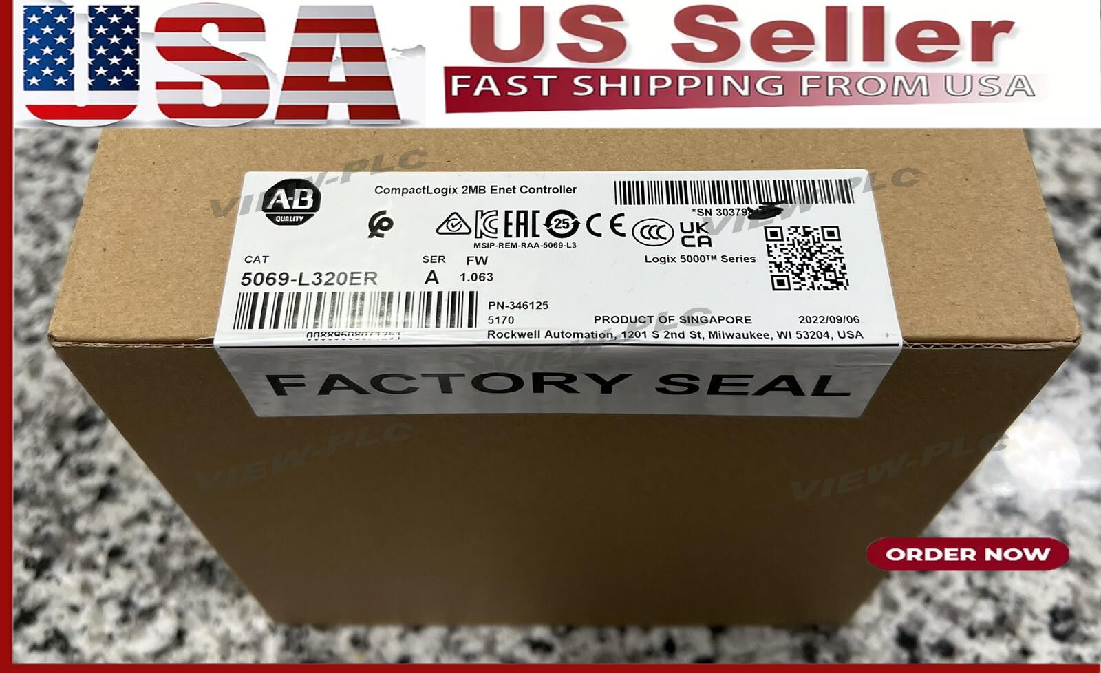 Allen-Bradley 5069-L320ER factory sealed surpl 5069L320ER US Free Tax