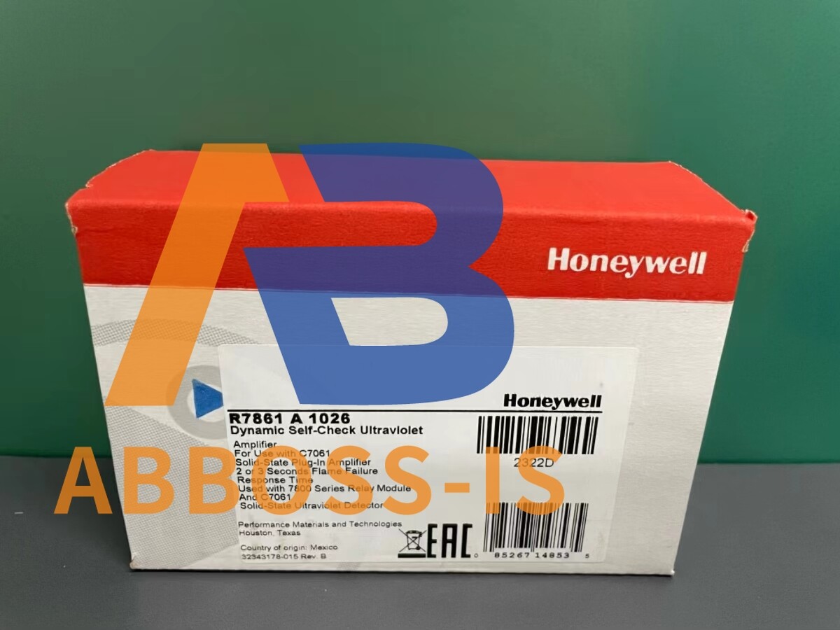New Genuine HONEYWELL R7861A1026 Ultraviolet Flame Amplifier In Box