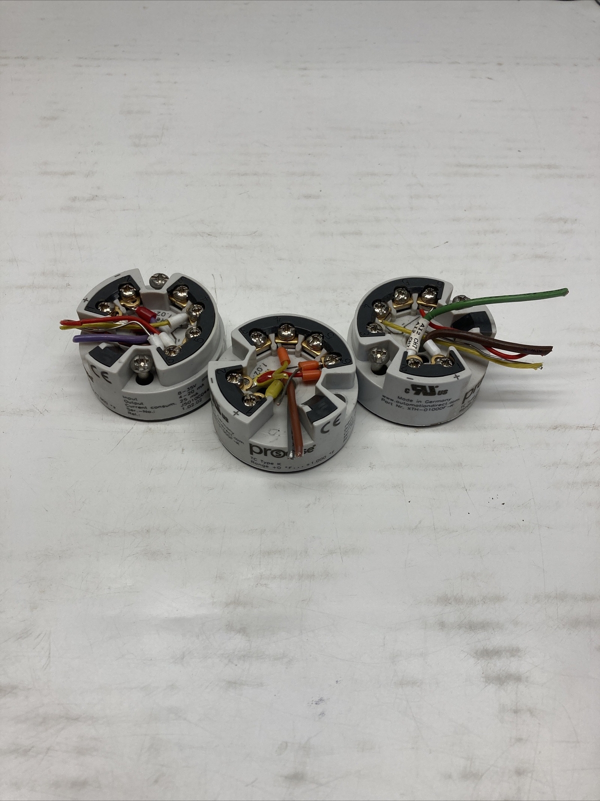 Lot Of 3 ProSense AutomationDirect TC Type K | XTH-01000F-K | U.S.A. SELLER