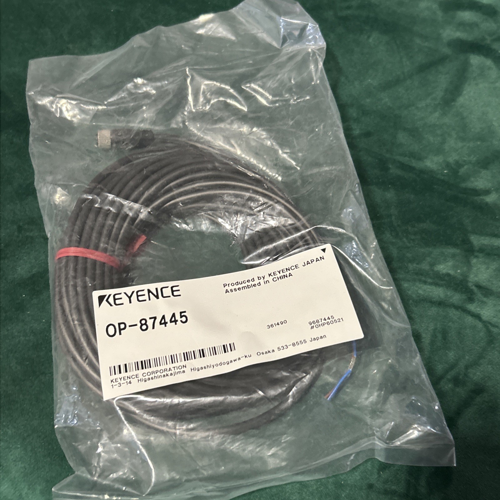 Keyence OP-87445 – NEW – Guaranteed Authentic