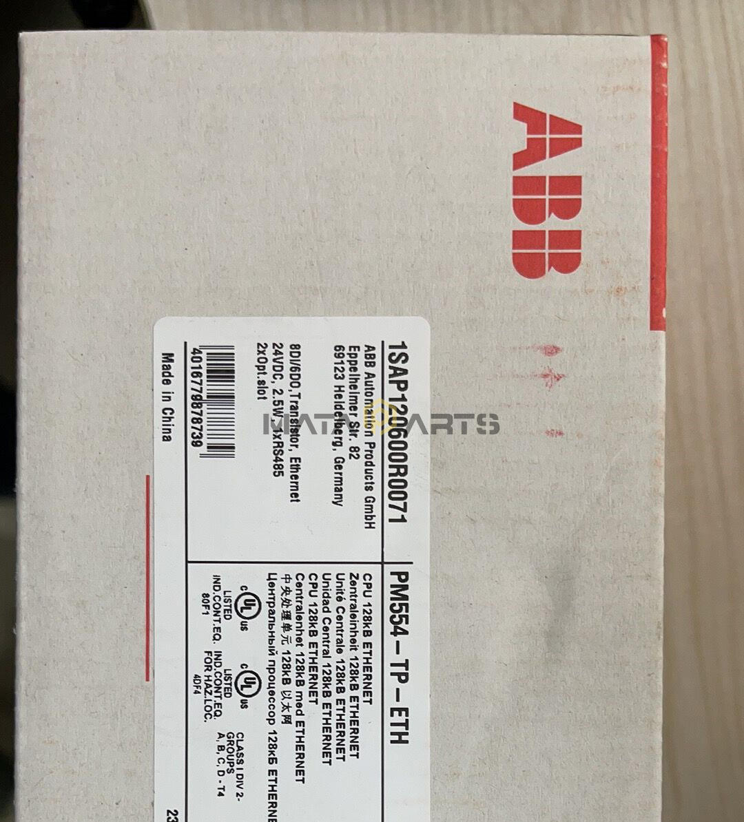 1PCS ABB PM554-TP-ETH PLC Programmable Controller Module New US Free tax