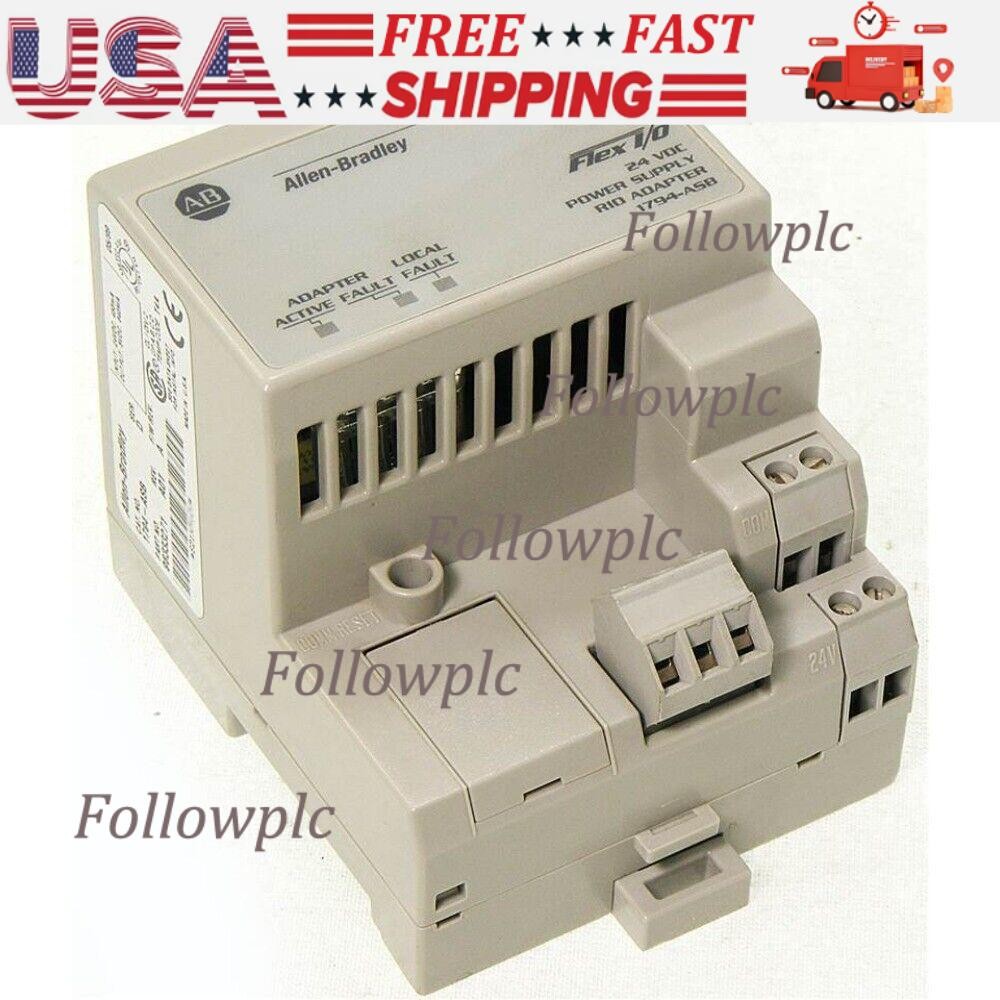 New Factory Sealed Allen-Bradley 1794-ASB SER E Flex Remote I/O Adapter