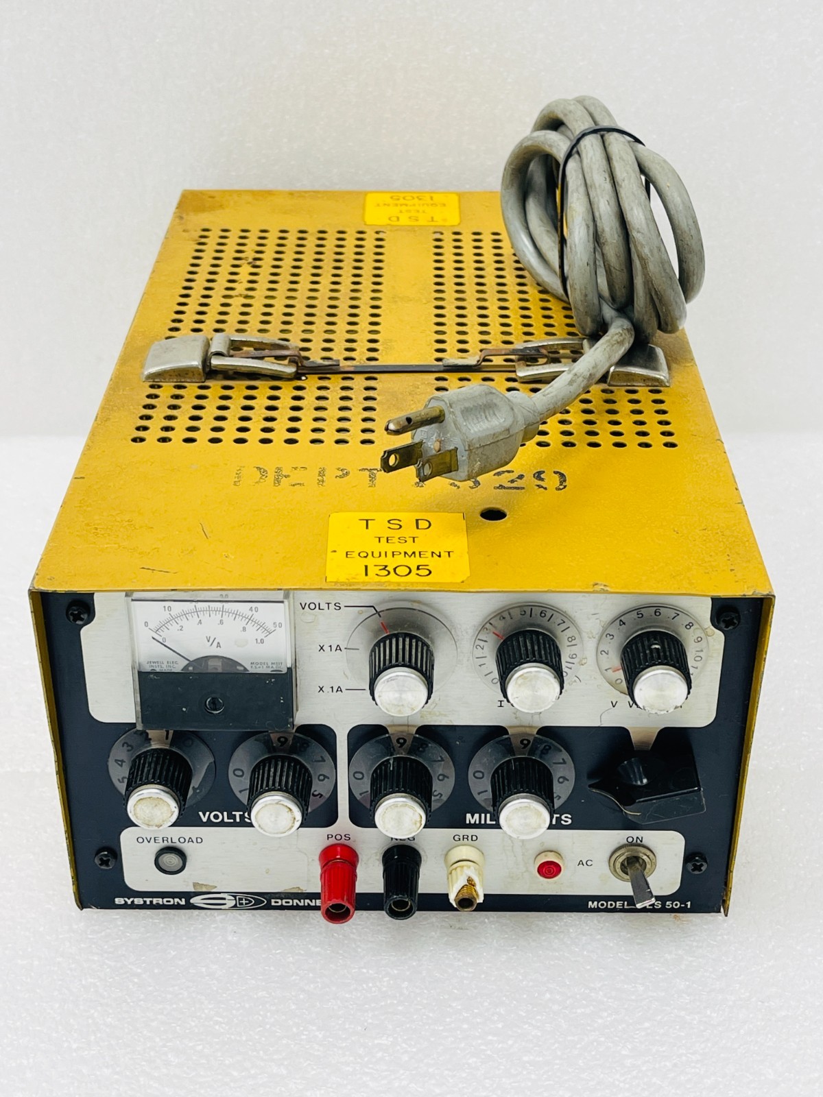 Systron Donner PLS 50-1 Power Supply Unit / 30-Days Warranty – Free Shipping