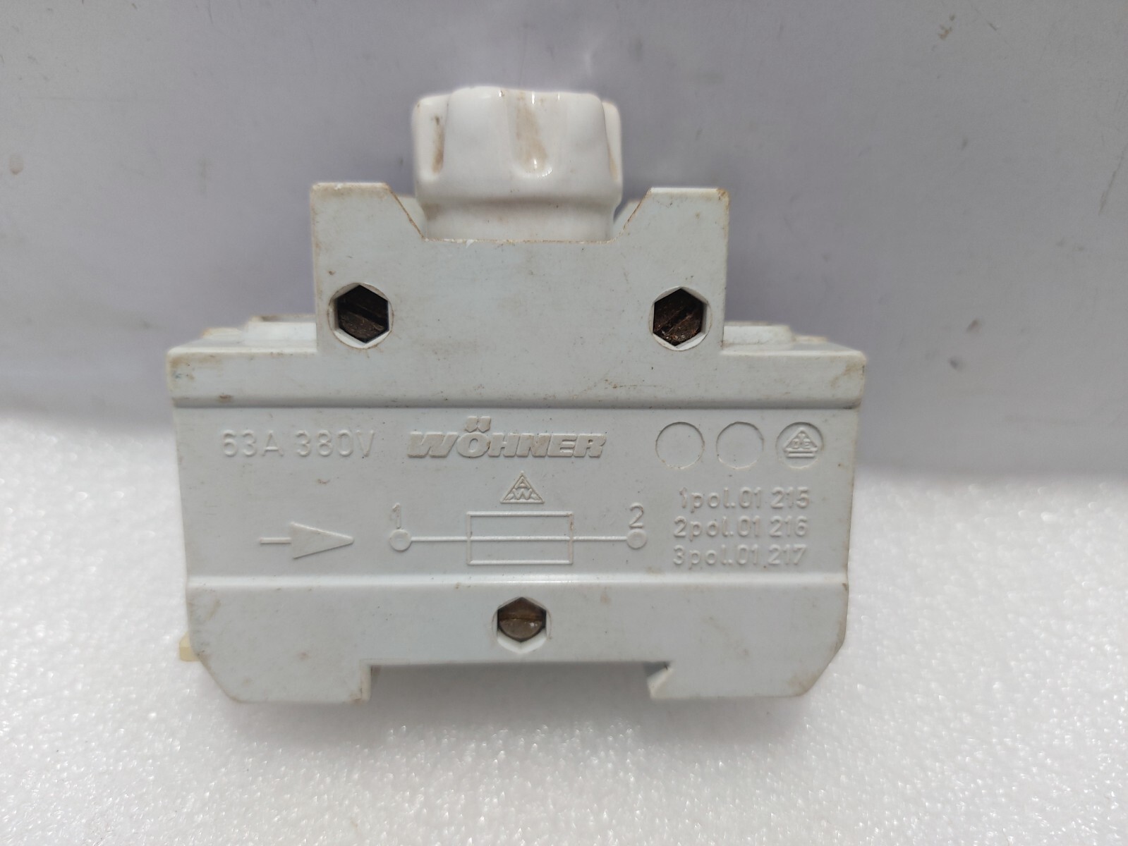 Wohner Fuse Holder 63A 380V