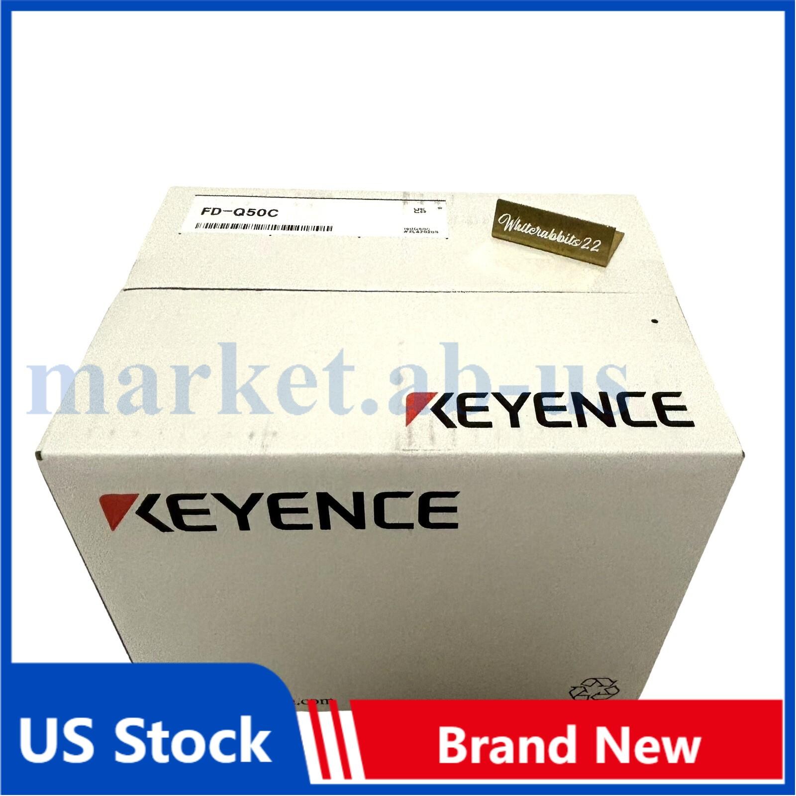 NEW Keyence FD-Q50C Clamp-On Flow Sensor Flow Meter US Free TAX
