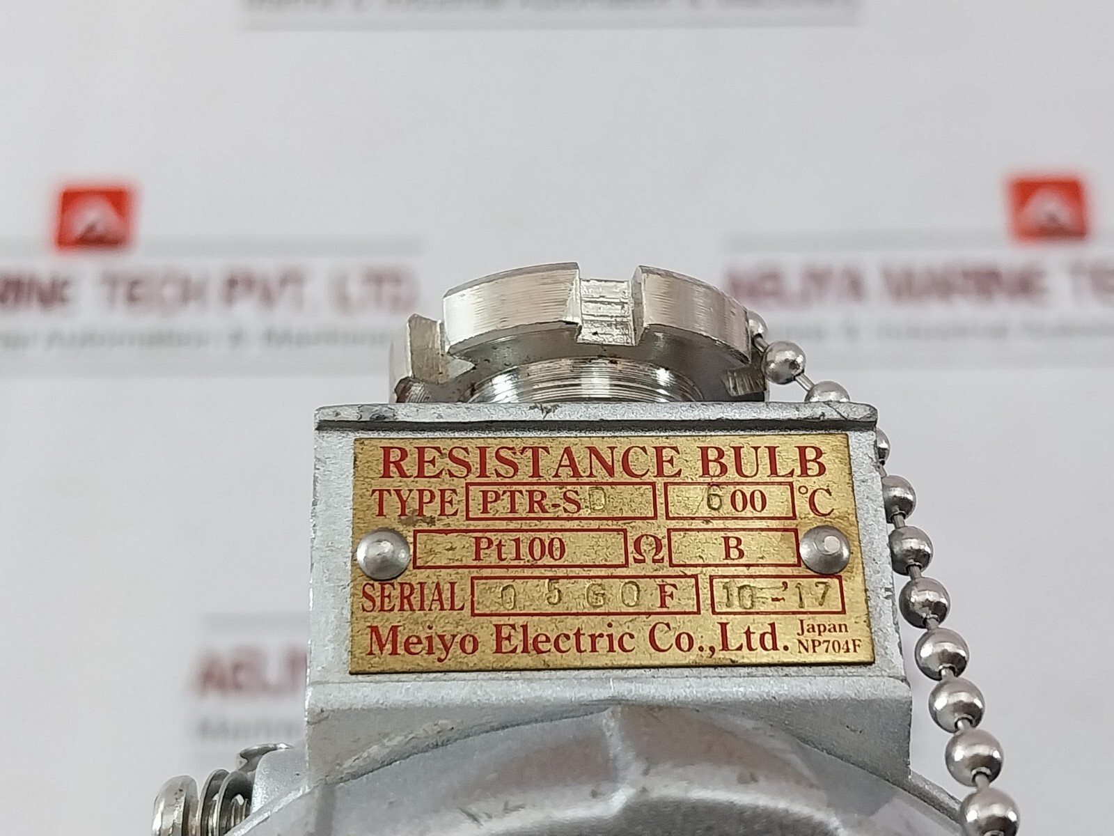 MEIYO ELECTRIC PTR-SD Resistance Bulb Thermocouple 200 MM