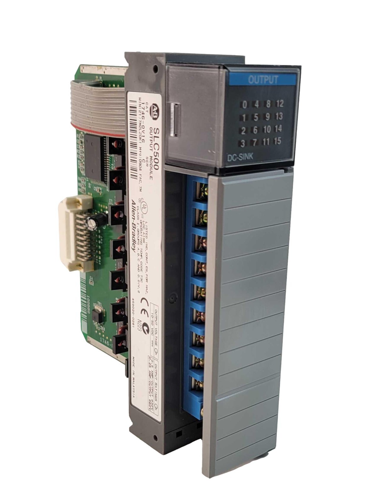 Lot of (38) Allen Bradley 1746-OV16 PLC with 2 Year Warranty