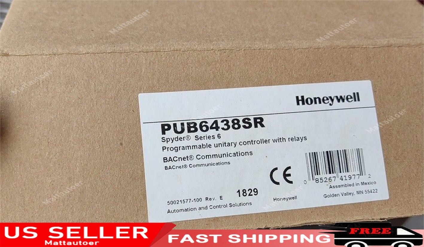 HONEYWELL PUB6438SR PROGRAMMABLE UNITARY CONTROLLER WITH RELAYS NEW DHL