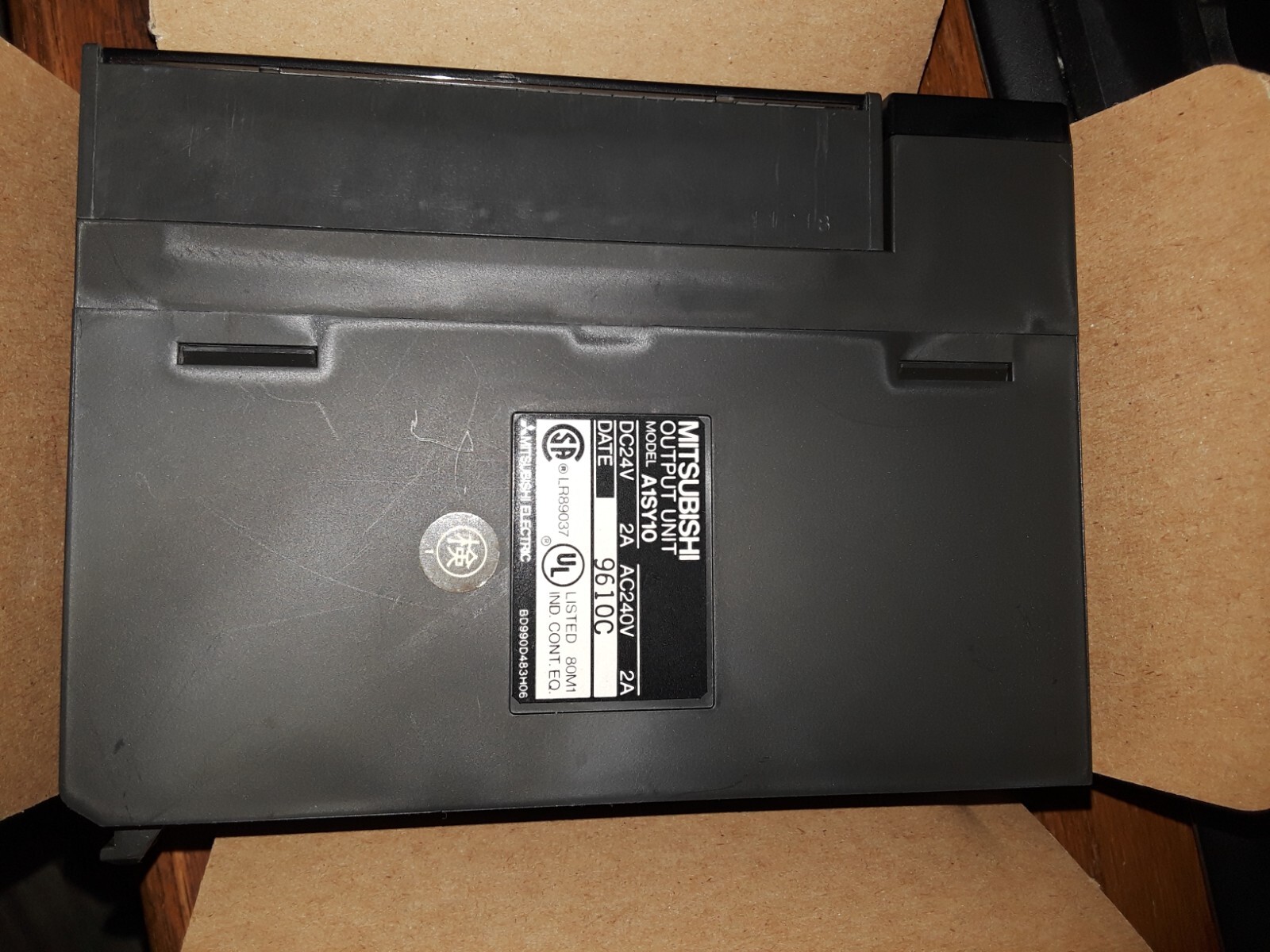 1 of MITSUBISHI A1SY10 OUTPUT MODULE USED GOOD EXCEPT F COIL IS BAD