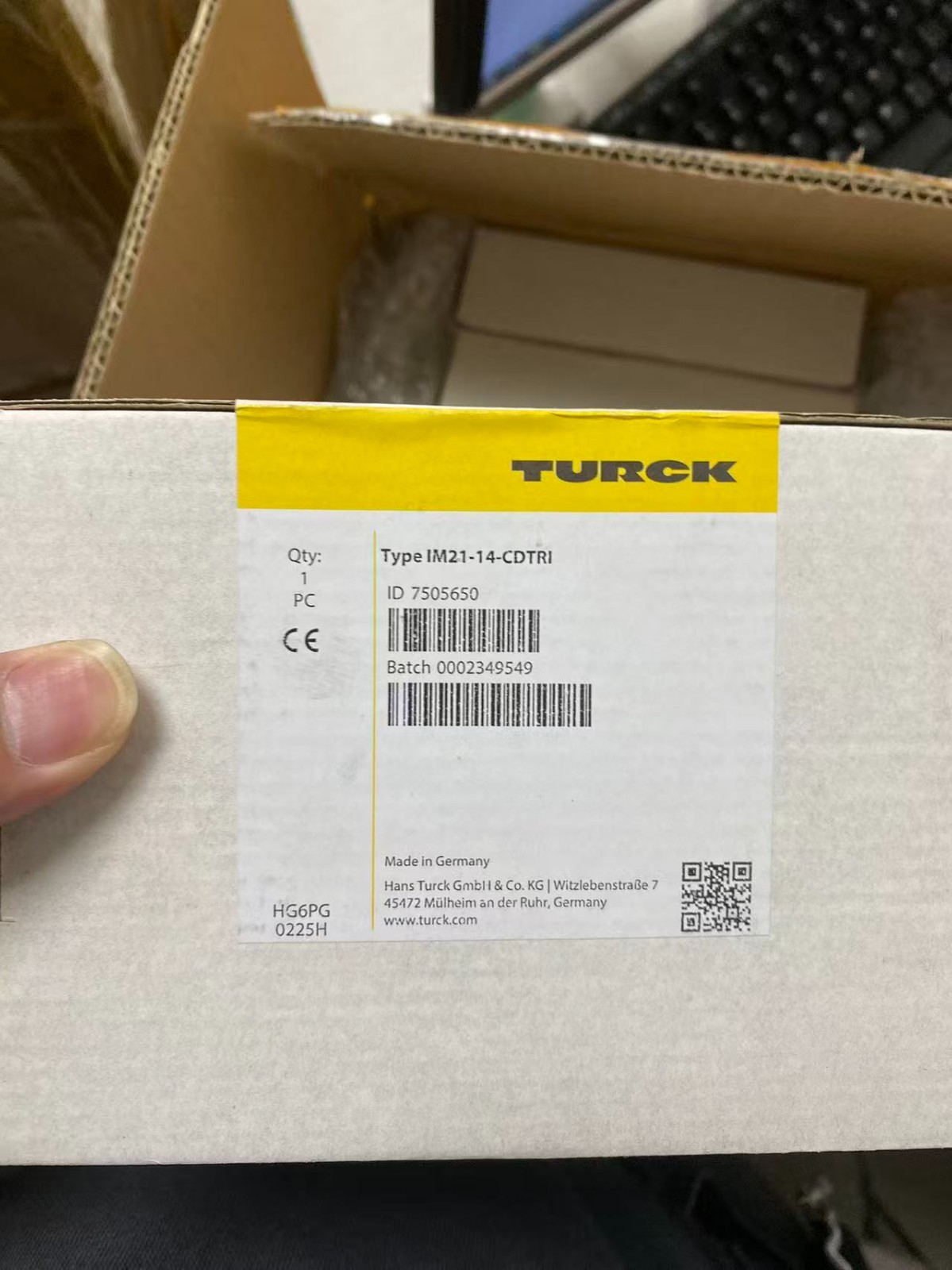 NEW IM21-14EX-CDTRI TURCK REPLACE THE MS24-R