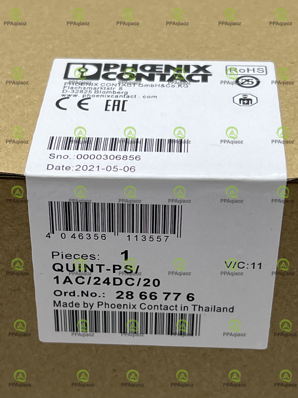 2866776 1PC New Phoenix Contact QUINT-PS/1AC/24DC/20 2866776 Power Fast delivery