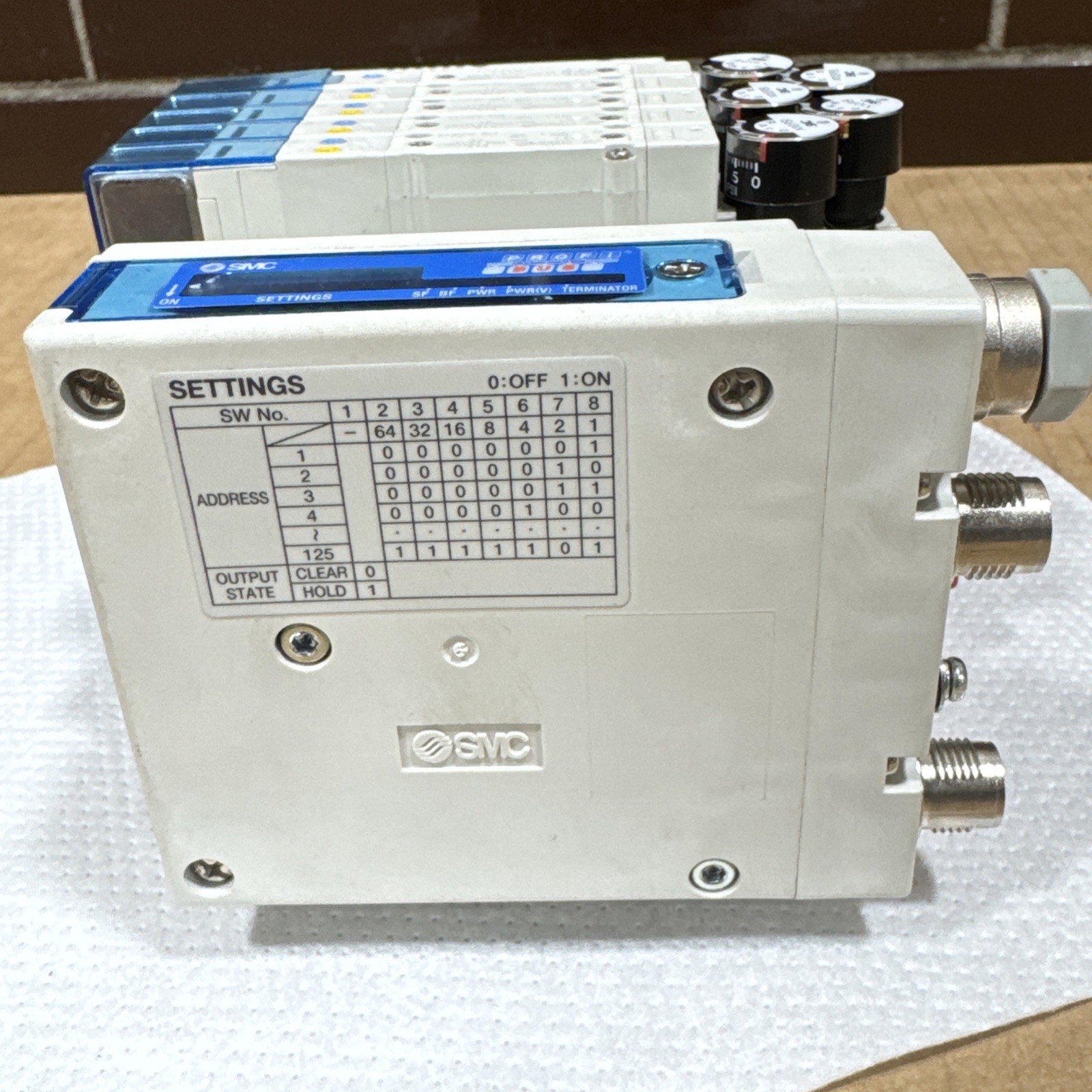 SMC EX260-SPR2 Profibus DP (NPN) Manifold Block 24VDC ~ Warranty