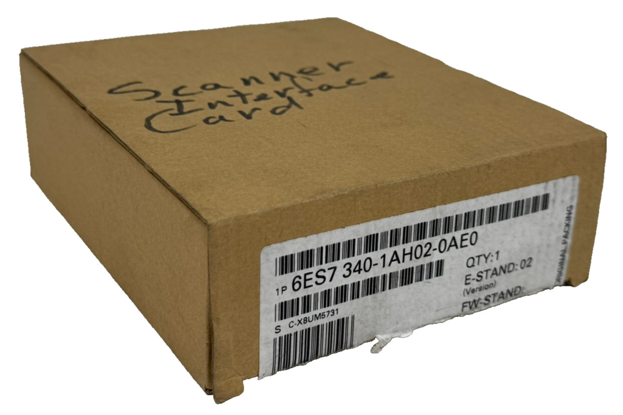 NEW SIEMENS 6ES7340-1AH02-0AE0 COMM. PROCESSOR CP340 6ES7 340-1AH02-0AE0