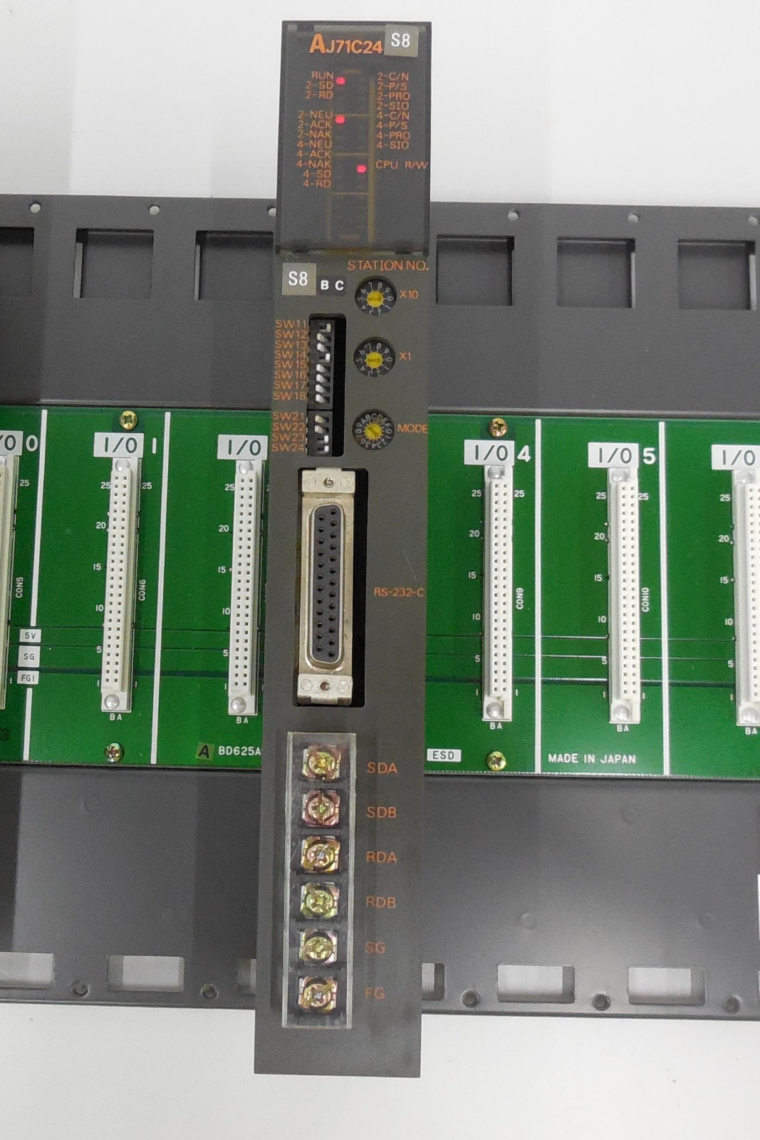 HV# Mitsubishi melsec AJ71C24 S8 AJ71C24S8