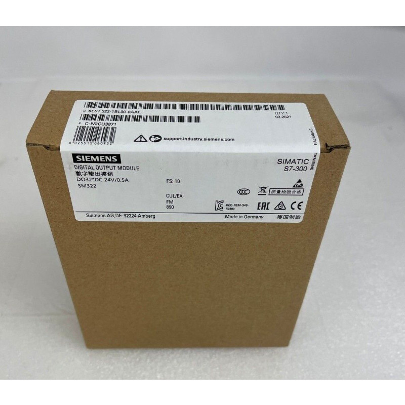 Siemens 6ES7322-1BL00-0AA0 / 6ES7 322-1BL00-0AA0 Simatic S7-300 FS:6 #US