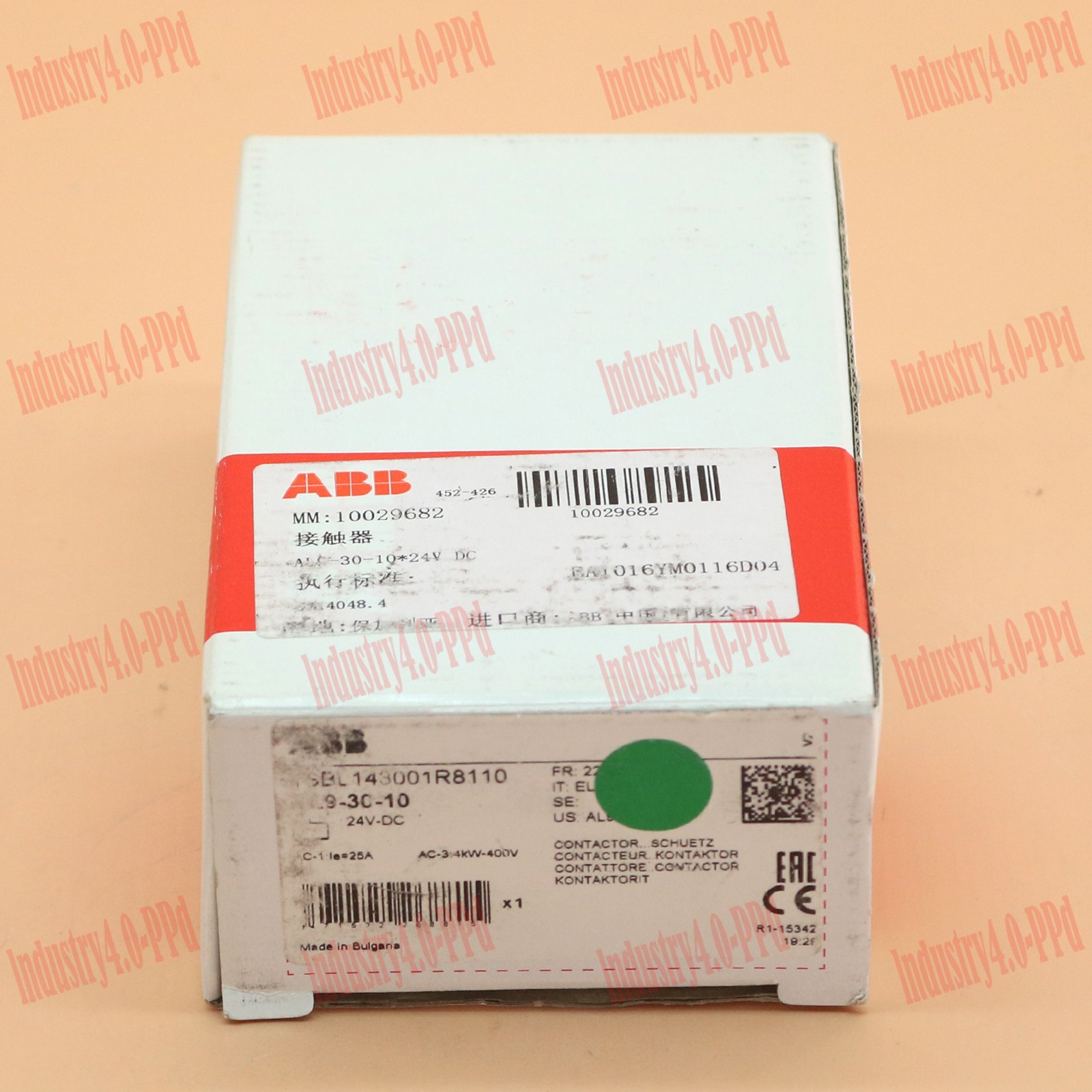 1PC NEW ABB CONTACTOR AL9-30-10 1SBL143001R8110 FREE SHIPPING