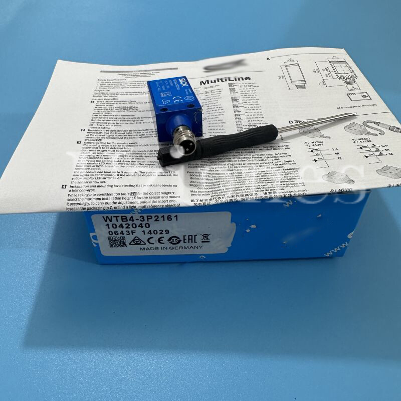 Miniature Photoelectric Sensor Switch For Sick WTB4-3P2161 10-30VDC 100mA PNP