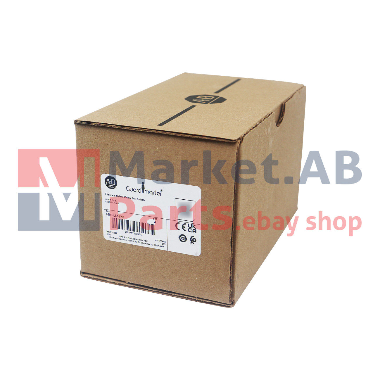 New Sealed 440E-LL5SN5 Allen Bradley 440E Lifeline Emergency Cable Pull Switches