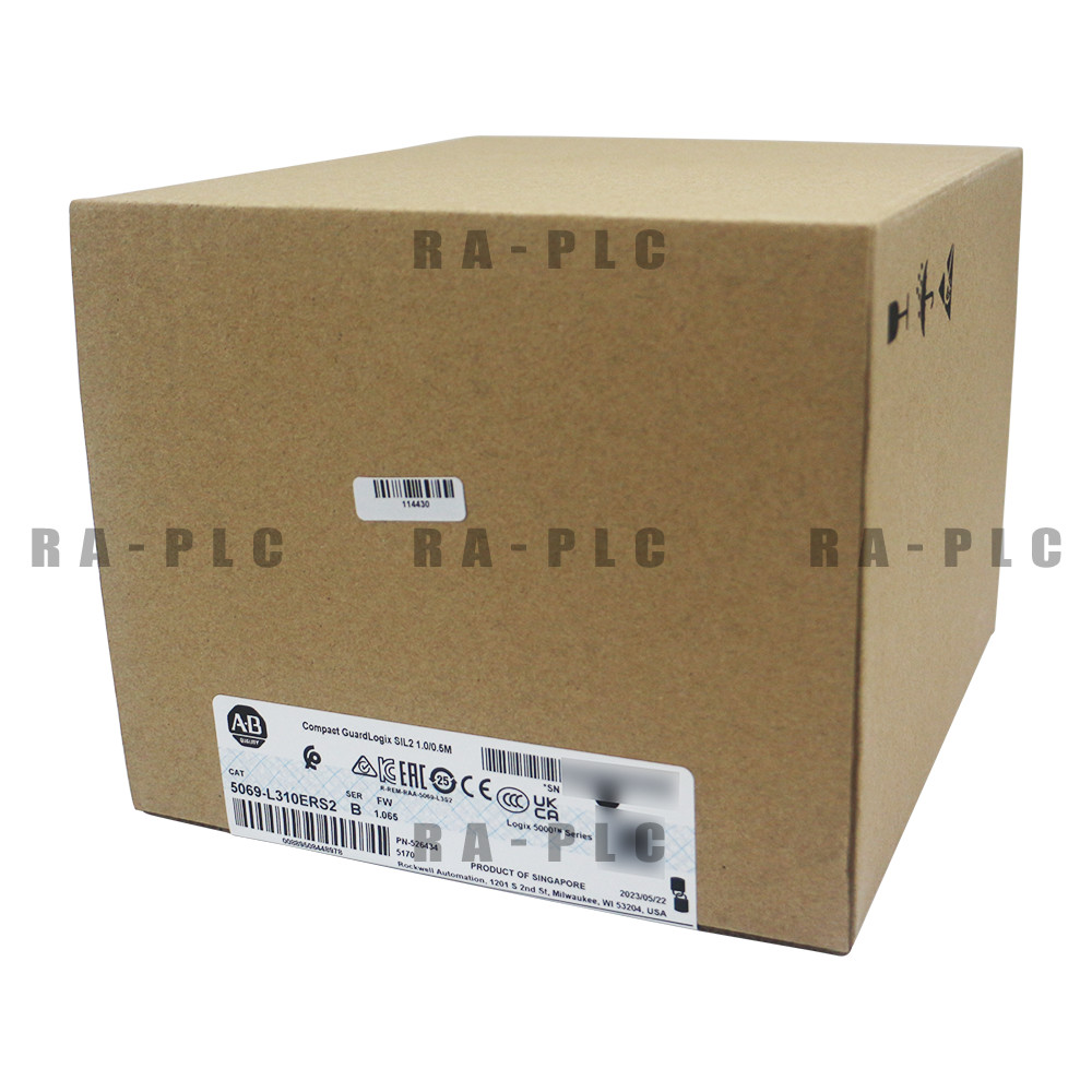New Allen-Bradley 5069-L310ERS2 Compact GuardLogix SIL2 1.0/0.5M