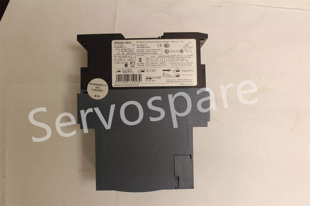 New Siemens 3RW3026-1BB14 soft starter 3RW3 026-1BB14 with box