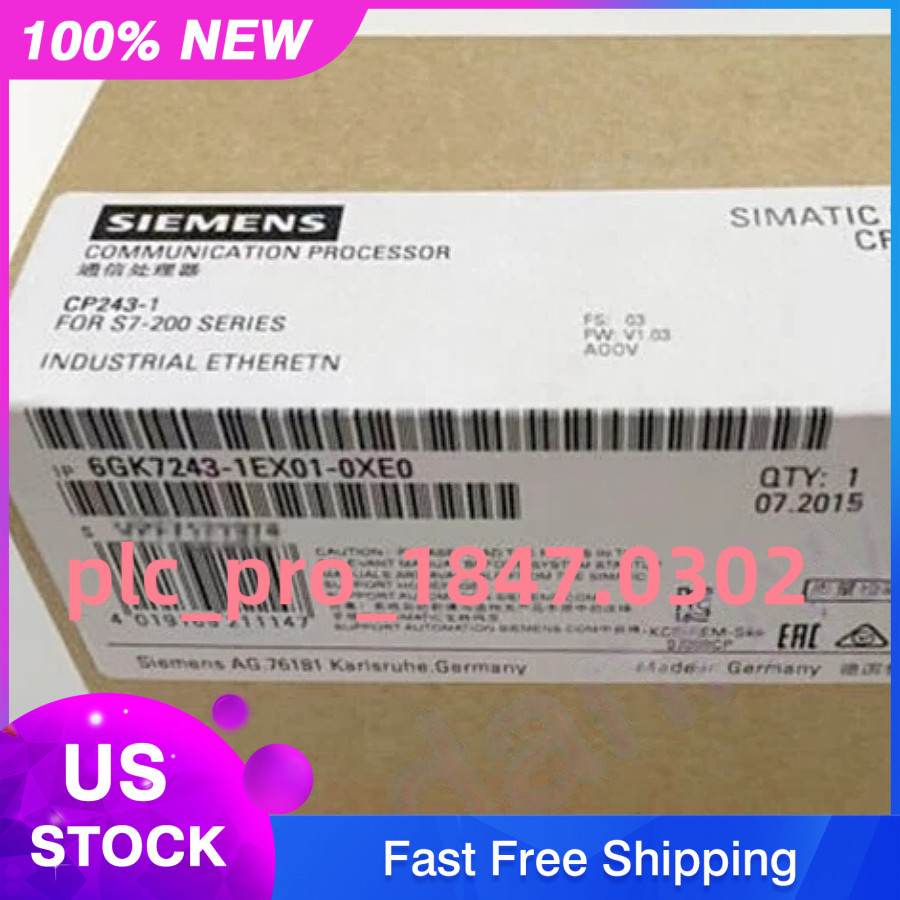 1PCS New In Box Siemens 6GK7243-1EX01-0XE0 6GK7 243-1EX01-0XE0 communication
