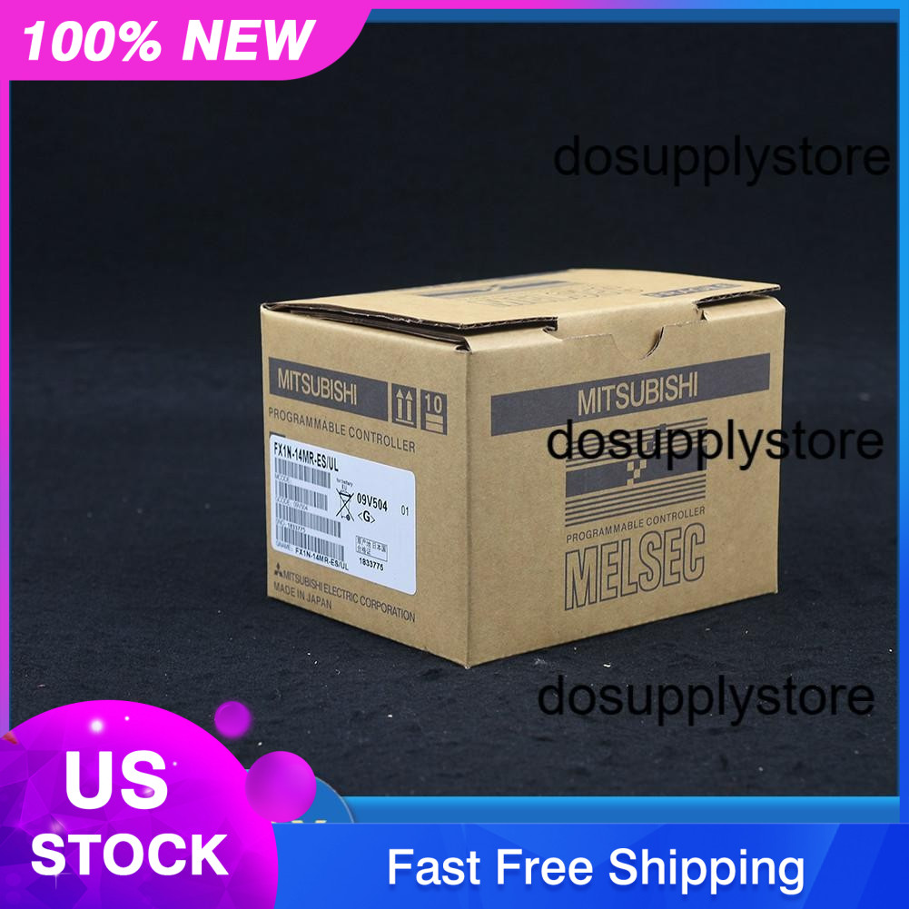 Mitsubishi New In Box FX1N-14MR-ES/UL programmable controller US Free TAX