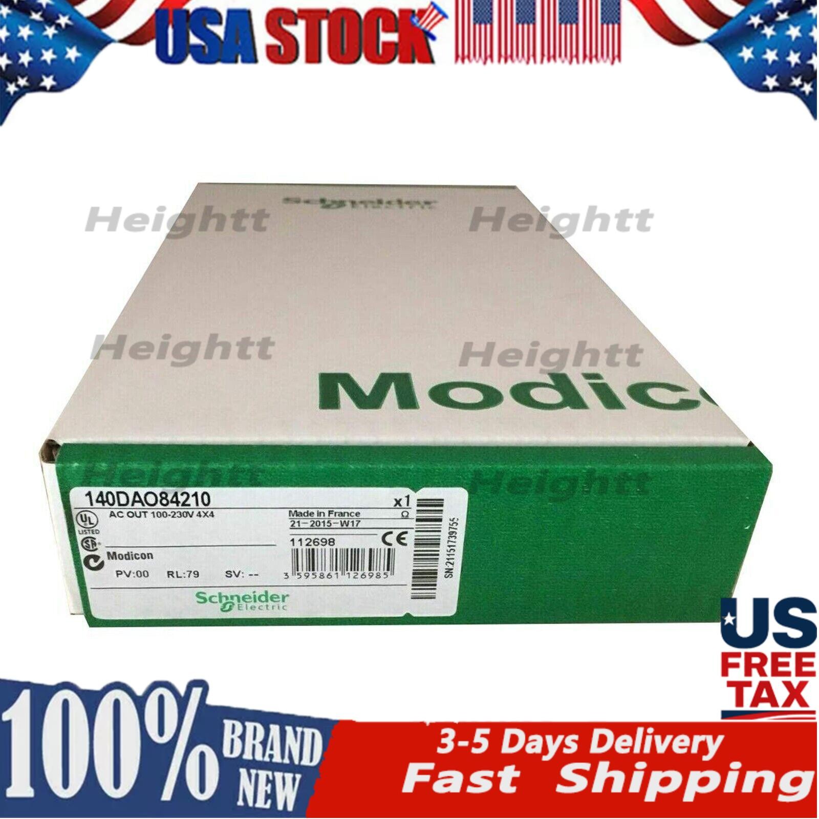 New In Box SCHNEIDER Modicon 140DAO84210 Output Module 100-230VAC