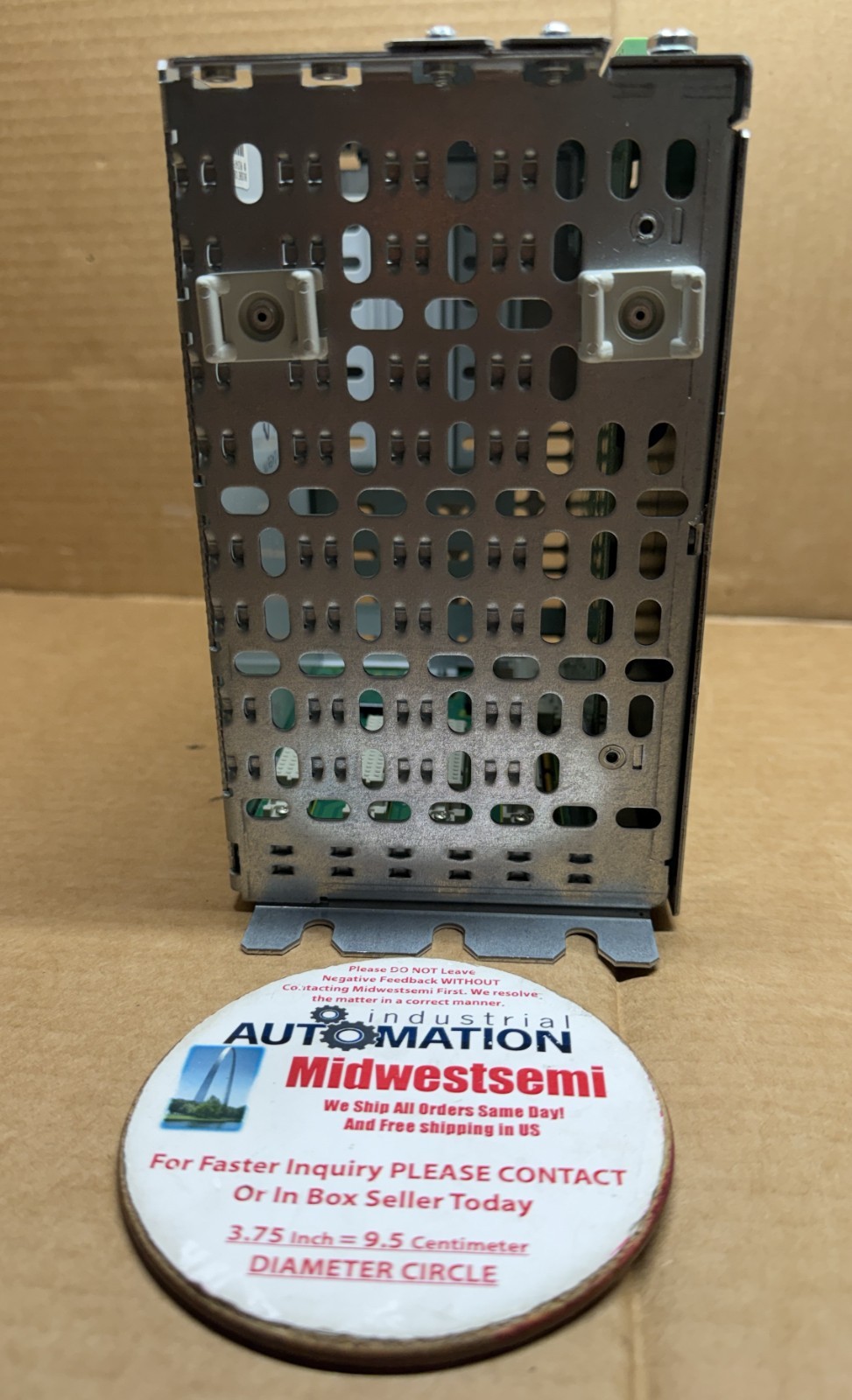 REXROTH INDRAMAT CCD01.1-KE02-01-FW MOTION CONTROLLER CHASSIS S/N: 7260305049324