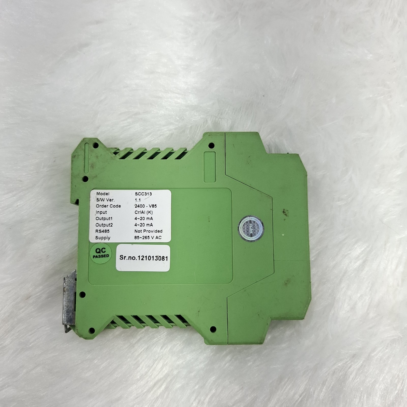 RADIX SCC313 SIGNAL ISOLATOR 85-265VAC SCC313 85-265 VAC FAST SHIP
