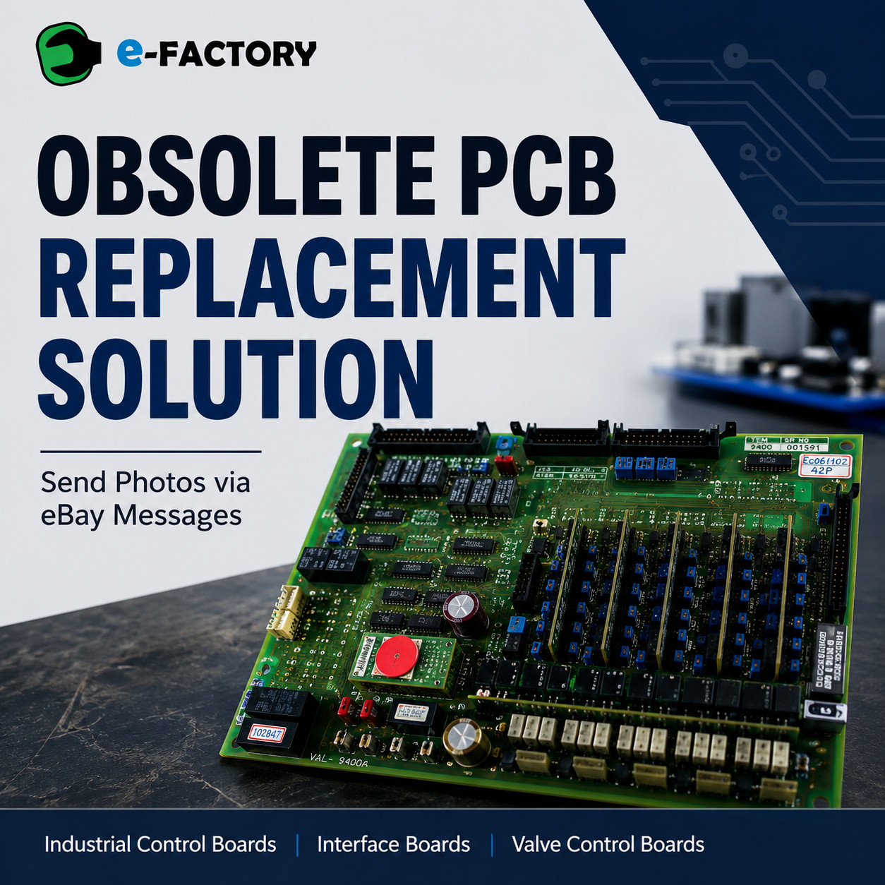 Obsolete Industrial PCB Control Board Evaluation Service