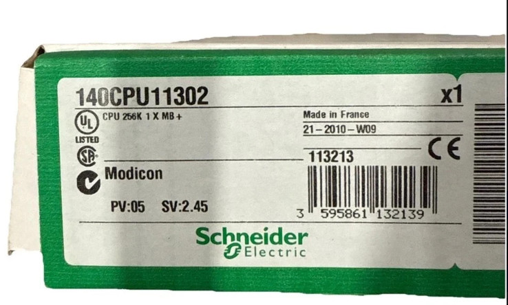 1 PCS Schneider 140CPU11302 PLC Controller CPU Module 140CPU11302 New In Box