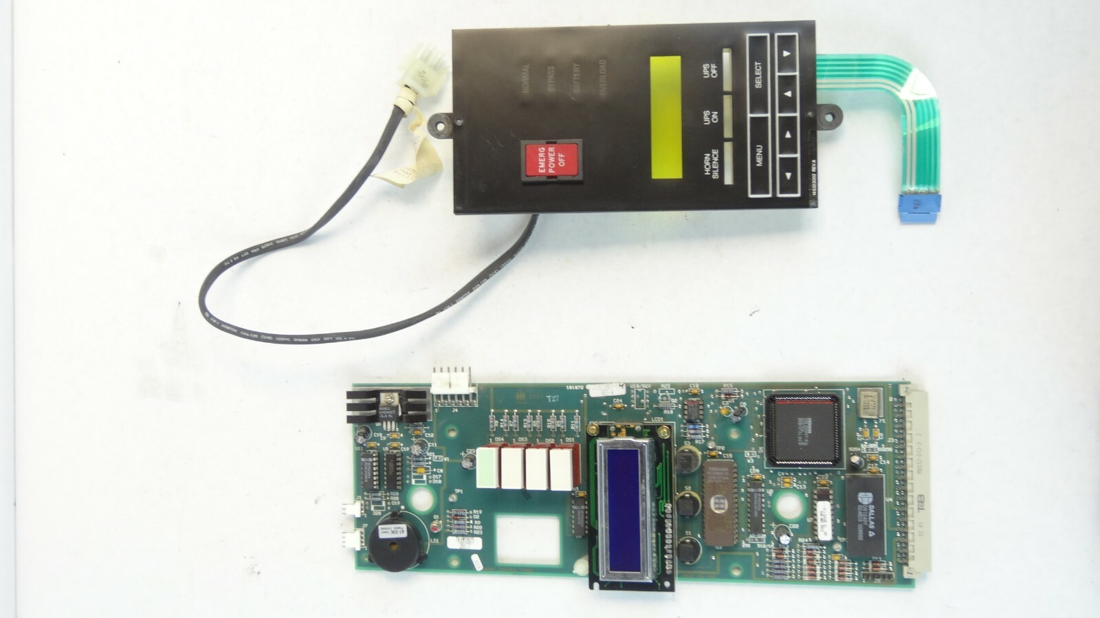 Exide 101072887-004 Rev A Front Control Panel Display PCB Assembly