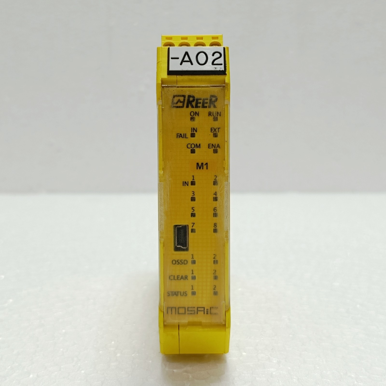 REER Mosaic M1 Main Unit Safety Controller 8040430 SIL3-PLe 24VDC | Used