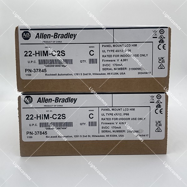 22-HIM-C2S Allen-Bradley 22HIMC2S PowerFlex Panel Mount LCD HIM Module 1PC